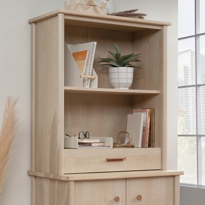 Sauder Whitaker Point 31W Desktop Hutch, Natural Maple (429372)