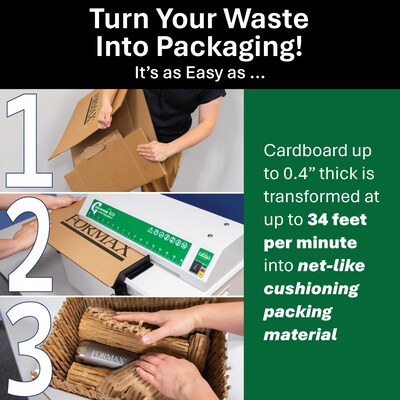 Formax Greenwave 410 Tabletop Cardboard Perforator (GREENWAVE 410)