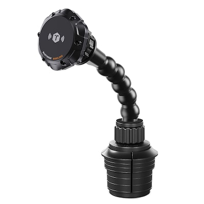 ToughTested Python MagTough Magnetic 15-Watt Wireless-Charging Cup-Holder Mount, Black (TT-4S-WPYTCH)