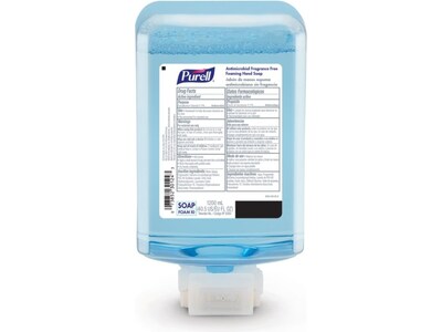 PURELL Foaming Hand Soap Refill for ES10 Dispenser, 1200mL, 2/Carton (8383-02)