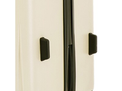 InUSA Drip Hardside Spinner Luggage Set, TSA Checkpoint Friendly, Sand (IUDRISML-SAN)