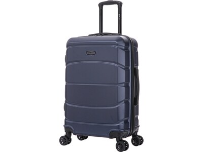 DUKAP Sense 24 Hardside Suitcase, 4-Wheeled Spinner, TSA Checkpoint Friendly, Blue (DKSEN00M-BLU)