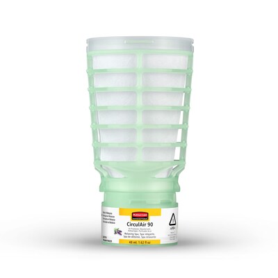Rubbermaid Commercial CirculAir 90 Air Freshener Solid, Relaxing Spa Scent, 6/Carton (2231719)