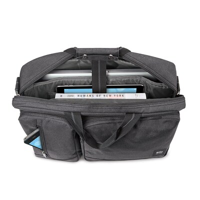 Solo New York Duane Briefcase Backpack, Gray (UBN310-10U2)