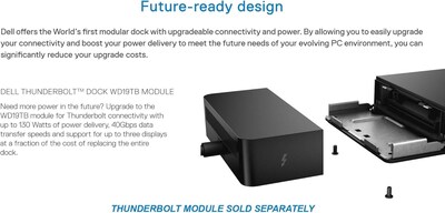 Dell WD19 Docking Station for Dell Laptop (DELL-WD19130W)