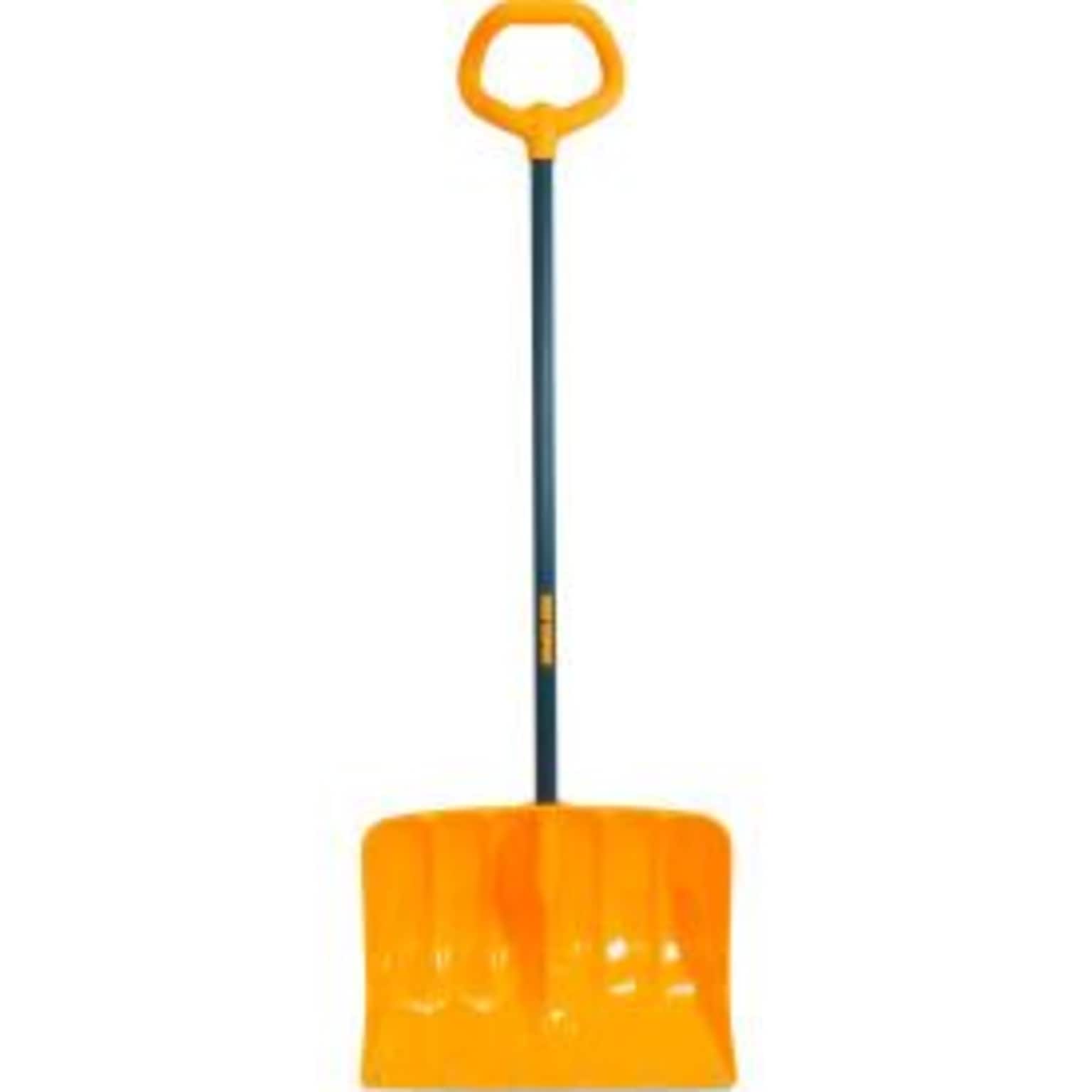 TrueTemper 19 Poly Combo Snow Shovel, Steel VersaGrip Handle (1651200)