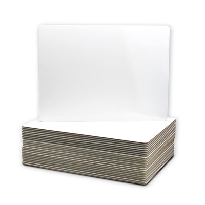 Flipside Mobile Dry-Erase Whiteboard, 9 x 12, 24/Carton (10025-24)