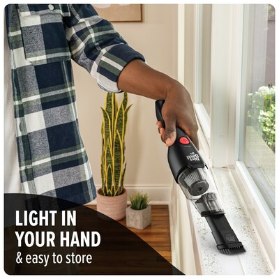 Dirt Devil Grab & Go+ Cordless 8V Handheld Vacuum, Bagless, Black, (BD30100V)