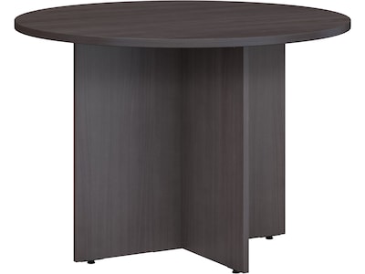 Bush Business Furniture 42 Round Conference Table, Storm Gray (99TB42RSG)