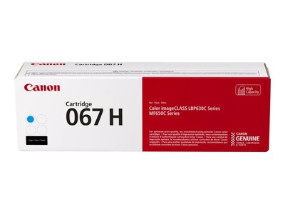 Canon 067 H Cyan High Yield Toner Cartridge (5105C001)