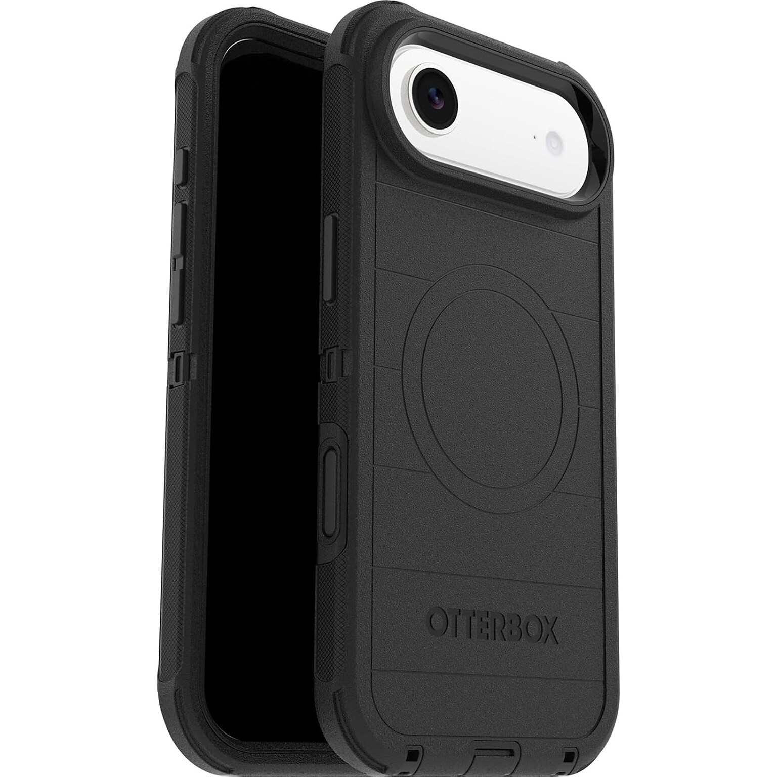 OtterBox Defender Series Pro MagSafe Case for iPhone Air, Shock Absorbing, Black (77-98370)