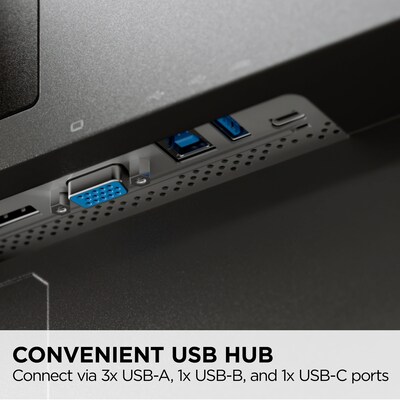 ViewSonic Ergonomic 27" QHD 100Hz LCD Monitor, Black (VG2748A-2K)