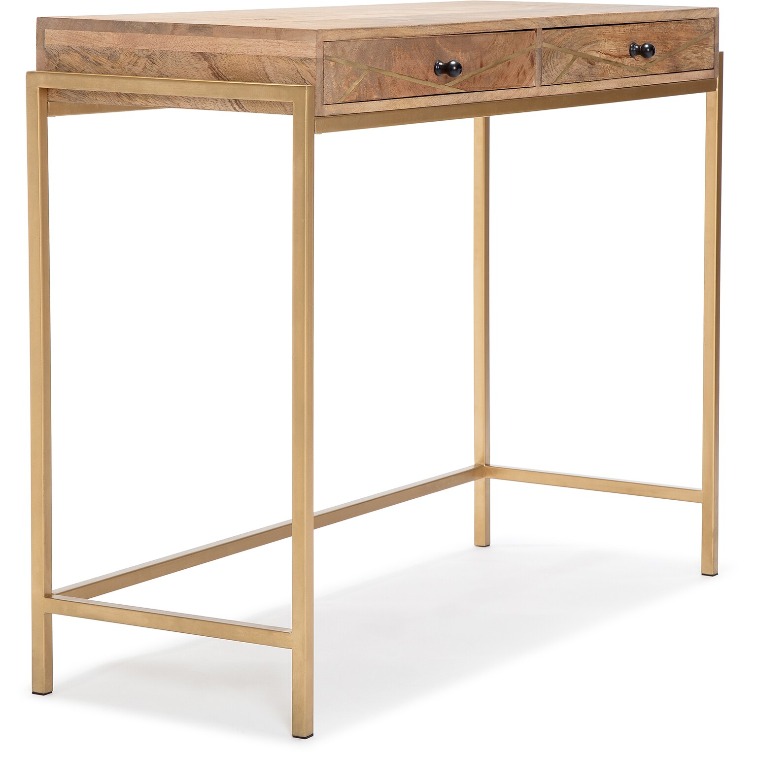 Adore Decor Sidney Console Table, Beige (FUTB10155A)