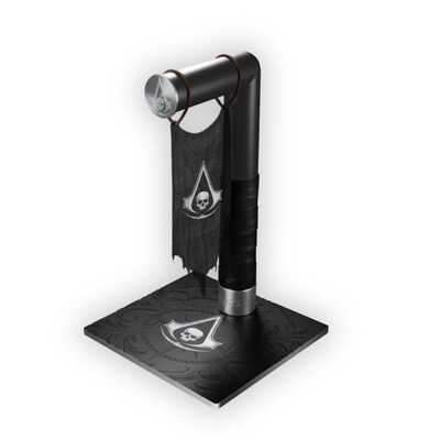 LEXIP Black Flag Headset Stand, Black (UBXLXHD0004)