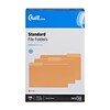 Quill Brand® File Folders, Assorted Tabs, 1/3-Cut, Legal, Orange, 100/Box (741013OE)