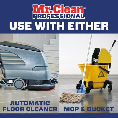 Mr. Clean Professional All Purpose Floor Cleaner, Lemon Scent, 1 Gallon, 3/Carton (PGC02621)