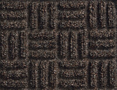 M + A Matting WaterHog Masterpiece Select Commercial Wiper/Scraper Entrance Floor Mat, 6 x 12, Nut