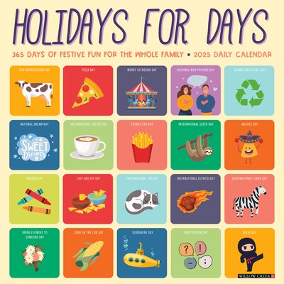 2025 Willow Creek Holidays for Days 12 x 12 Monthly Wall Calendar (43356)