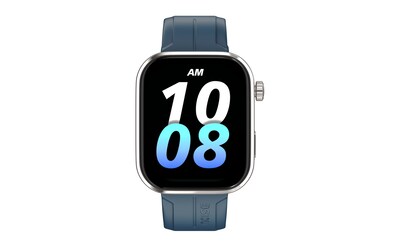Noise Pro 6 Max Smartwatch with Intelligent AI and Endless AI Watch Faces, Blue (NBXP010TITBLU)