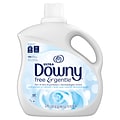 Downy Ultra Free & Gentle Fabric Softener, Unscented, 150 Loads, 111 oz. (10044)