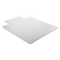 Alera® Carpet Chair Mat with Lip, 36" x 48'', Low Pile, Clear Vinyl (CM12113ALEPL)