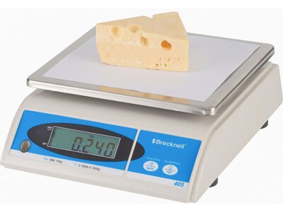 Brecknell Digital General-Purpose Bench Scale, 30 lb. Capacity (405-LCD)