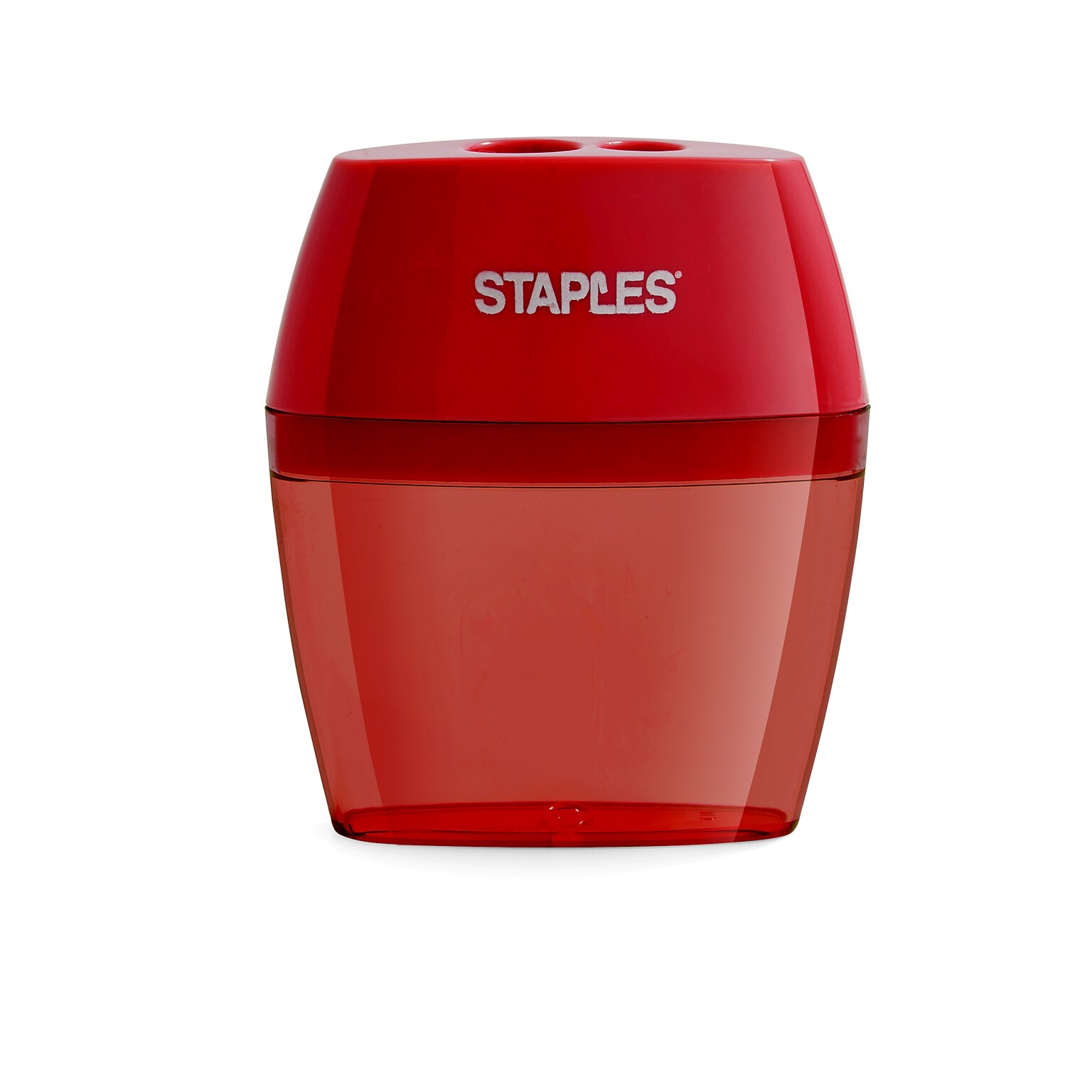 Staples® Manual Pencil Sharpener, Assorted Colors (10898-CC)