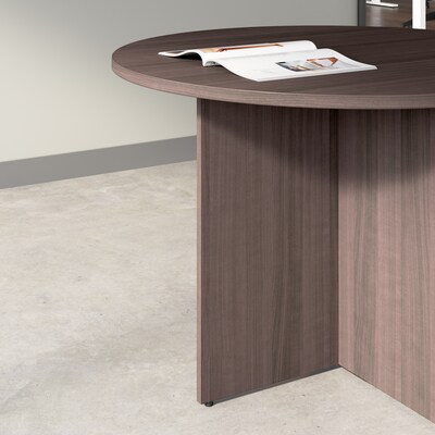 Bush Business Furniture 42" Round Conference Table, Storm Gray (99TB42RSG)