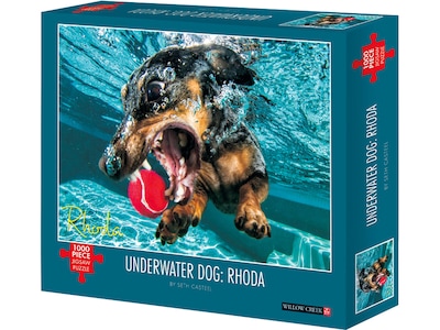 Willow Creek Underwater Dogs: Rhoda 1000-Piece Jigsaw Puzzle (48420)