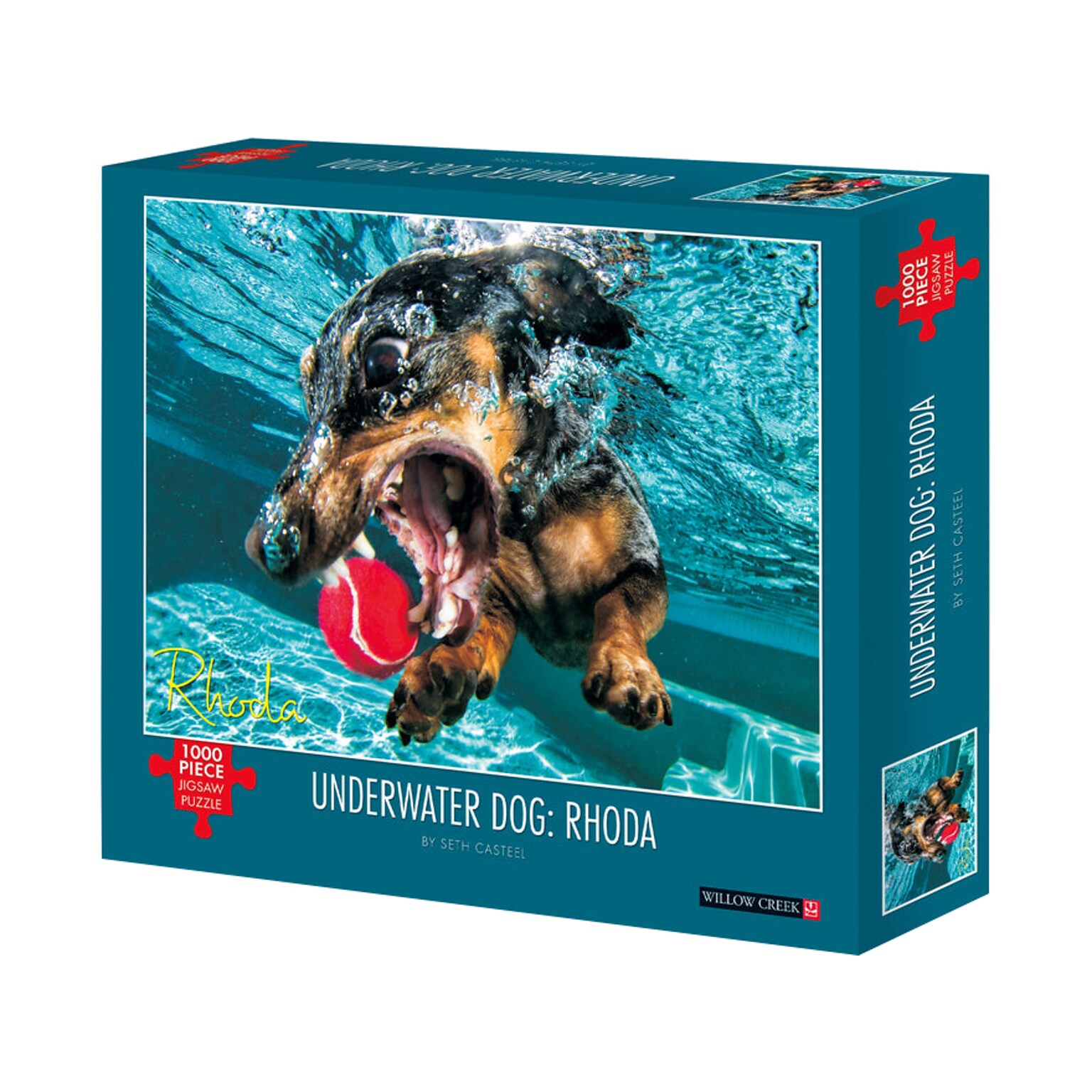 Willow Creek Underwater Dogs: Rhoda 1000-Piece Jigsaw Puzzle (48420)