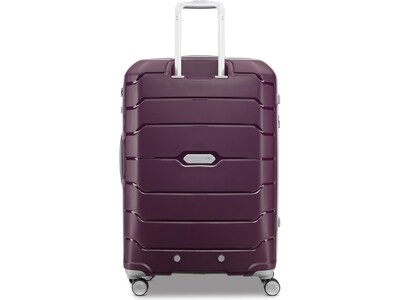 Samsonite Freeform 31.1" Hardside Suitcase, 4-Wheeled Spinner, TSA Checkpoint Friendly, Amethyst Purple (78257-B170)