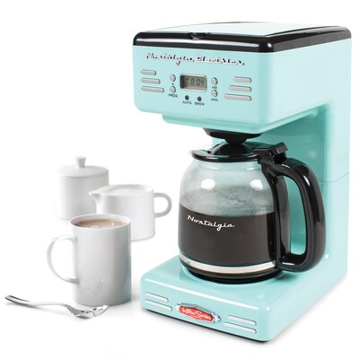 Nostalgia 12-Cups Automatic Coffee Maker (RCOF12AQ)