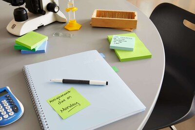 Post-it Designer Series Pop-up Dispenser for Assorted Sized Notes, Black (DS100)