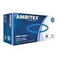Ambitex N5201 Series Powder Free Blue Nitrile Gloves, Large, 1000/Carton (NLG5201)