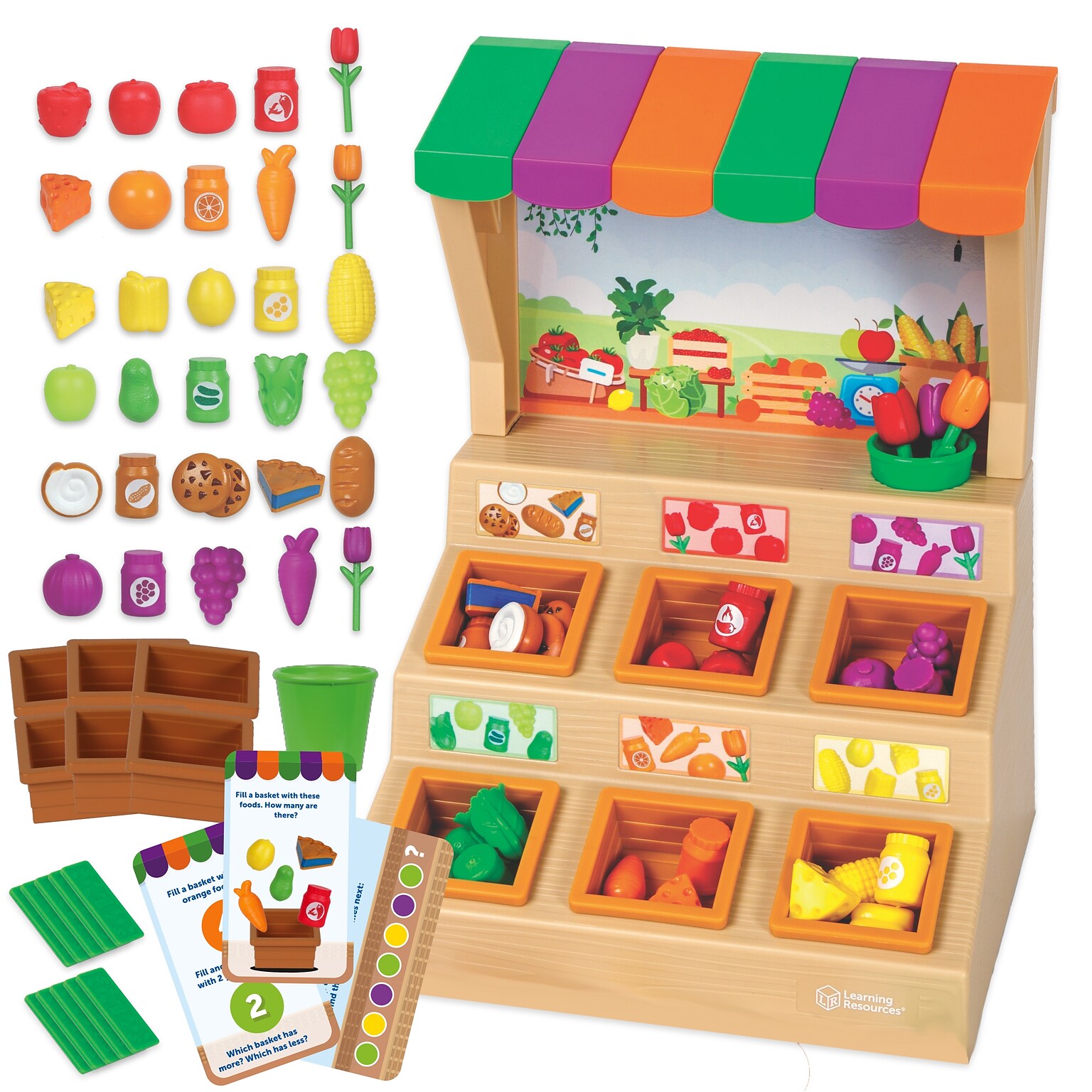 Learning Resources Mini Farmstand Sorting Set (LER6822)