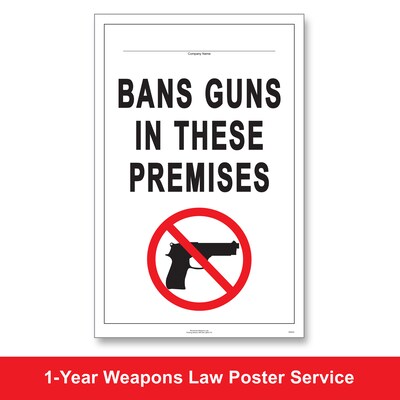 ComplyRight Weapons Law Poster Service, Minnesota (U1200CWPMN)