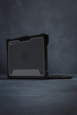 SaharaCase Venture Series Heavy Duty Case for HP Fortis 11 G1i/G10 Chromebook, Shock-Absorbing, Clear/Black (LT00119)
