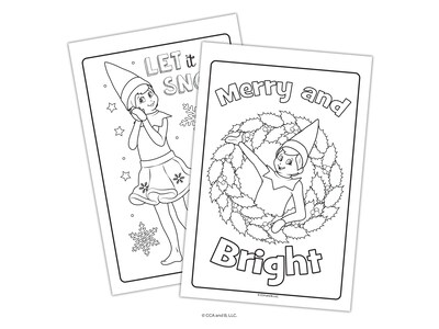 bendon Elf On The Shelf Cookies For Santa Magnetic Wooden Play Set, Assorted Colors, 6/Box (61883)