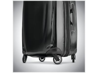 Samsonite Winfield 3 DLX Polycarbonate 3-Piece Luggage Set, Black (120751-1041)