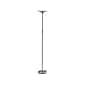 Adesso Solar 70.5" Brushed Steel Floor Lamp with Cone Shade (5121-22)