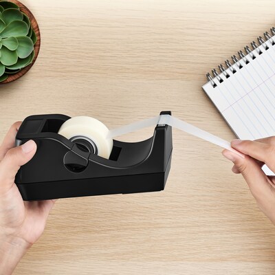 Staples® Invisible Tape with Dispenser, 0.75" x 36 yds., 1" Core, 16 Rolls/Pack (52431-P16BD)