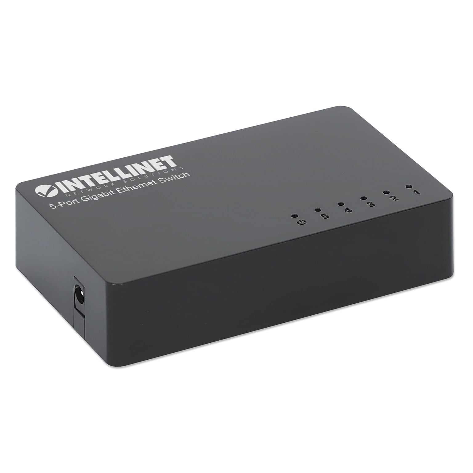 Intellinet Network Solutions 5-Port Gigabit Ethernet Switch, Black (561747)