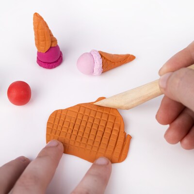 DAS Hardwood Modeling Clay Tools, 2/Set, 3 Sets/Bundle (DASF345000-3)