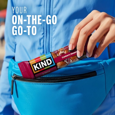 KIND PLUS Gluten Free Cranberry Almond Nutrition Bar, 1.4 oz., 12 Bars/Box (PHW17211)
