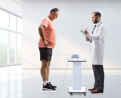 Viva Comfort Digital BMI Body Composition Floor Scale, White (ADIME904-06-MK)