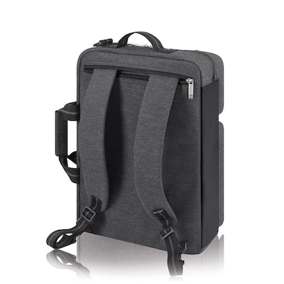 Solo New York Duane Briefcase Backpack, Gray (UBN310-10U2)