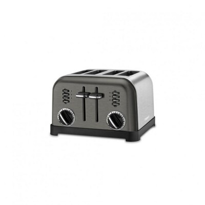 Cuisinart Classic 4 Slices Pop-Up Toaster, Black (CPT180BKSP1)