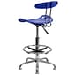 Flash Furniture Vibrant Drafting Stools With Tractor Seat (LF215NTCLBLUE)