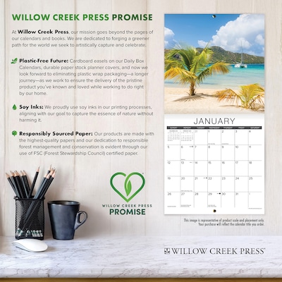 2026 Willow Creek Scotties 12" x 12" Monthly Wall Calendar (52693)