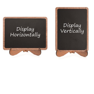 Excello Global Products Mini Chalkboards, 2.9" x 3.9", 10/Pack (MINICHLK)